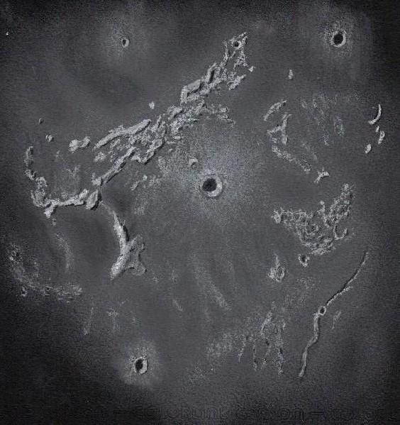 Crater Euclides and Montes Riphaeus