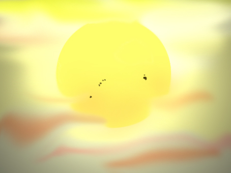 Sunspots - October 22, 2011