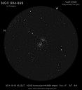 NGC 884 and 869