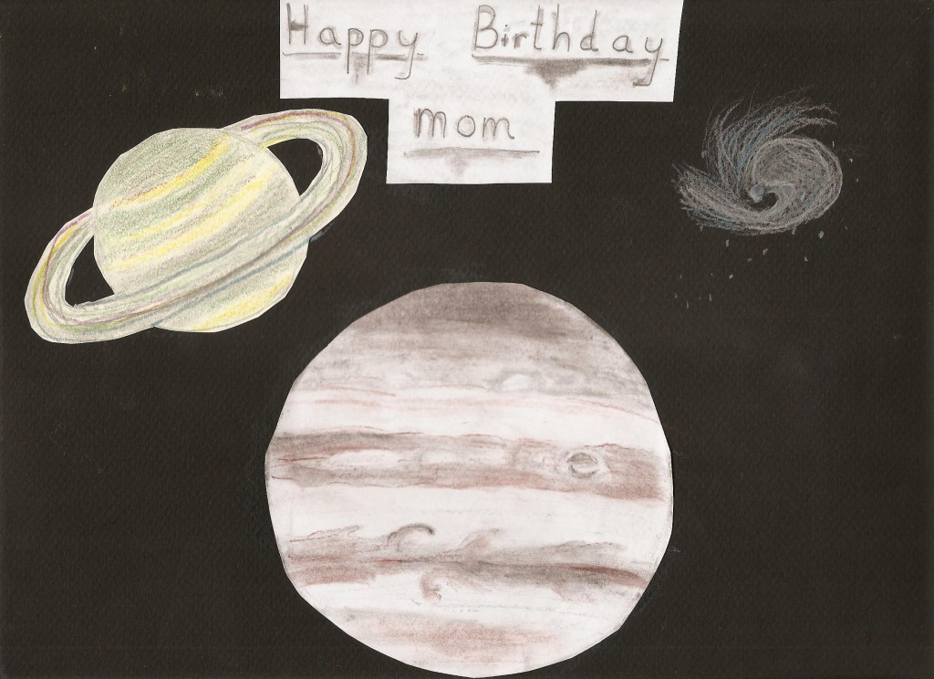 Saturn, Jupiter and Messier 66