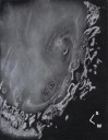 Mare Crisium Illuminated on the Young Moon