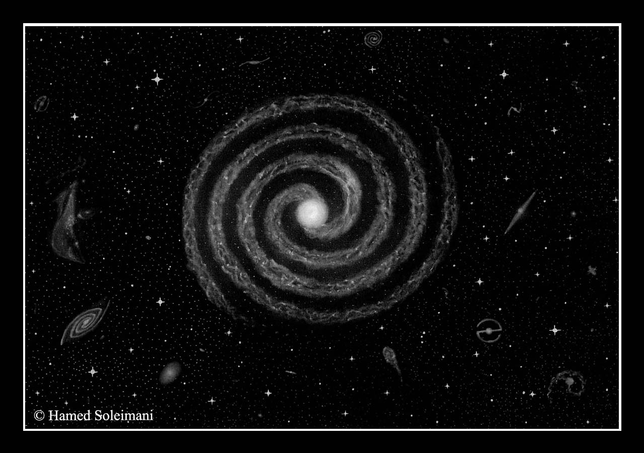 Featured image of post Milky Way Galaxy Drawing Easy Until recently there has not been enough information to produce a detailed and accurate map of the milky way