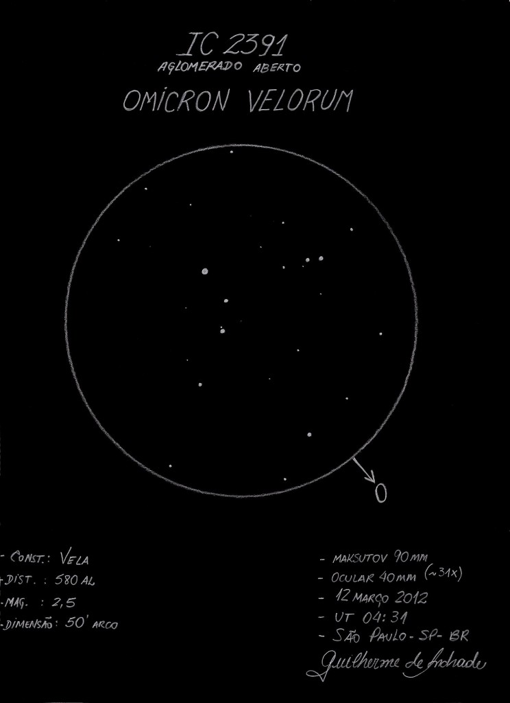 IC 2391 (Omicron Velorum Cluster)
