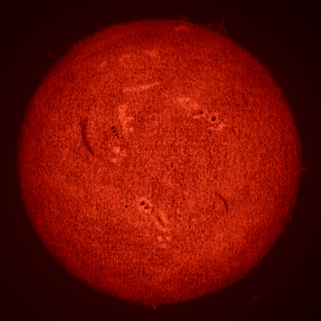 H-Alpha Sun - May 18, 2013