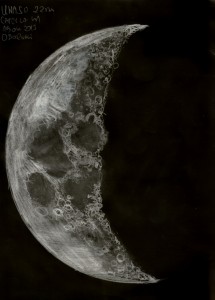 Crescent Moon - April 15, 2013