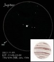 Jupiter from November 4, 2011