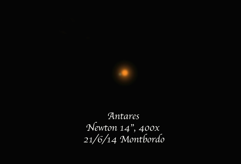The Double Star Antares