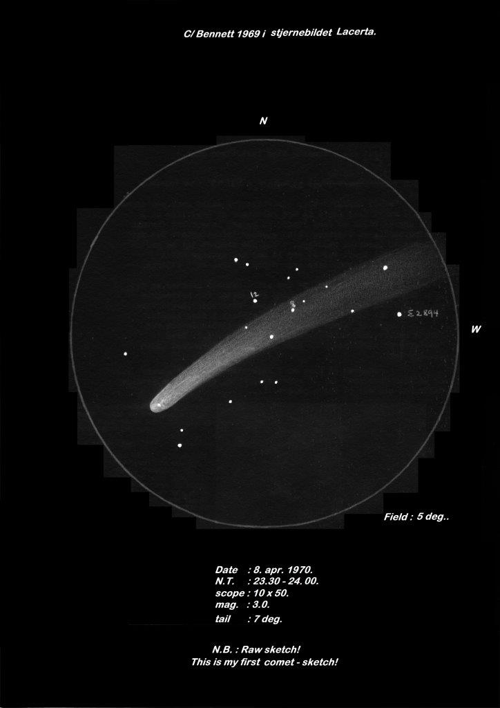 Comet C/Bennett 1969 - April 8, 1970