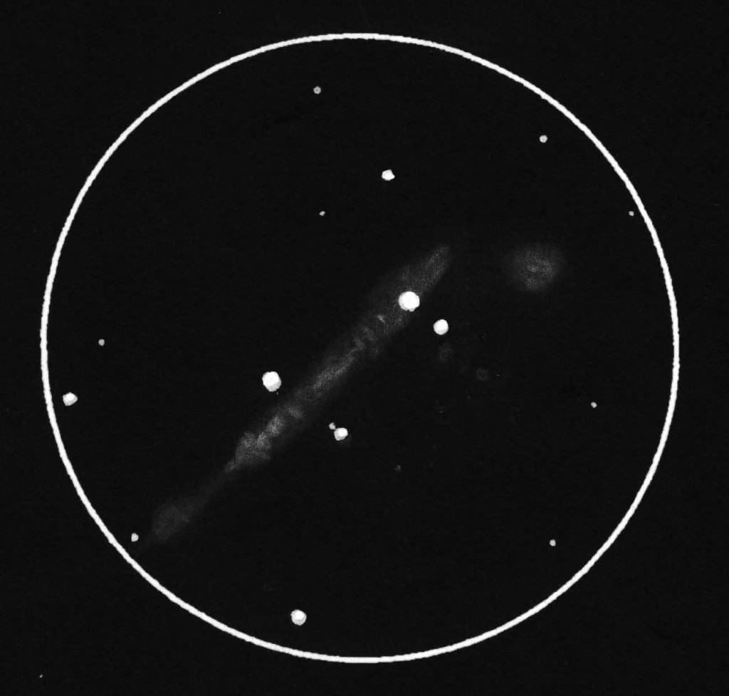 Arp 206, an irregular galaxy in the constellation Leo Minor
