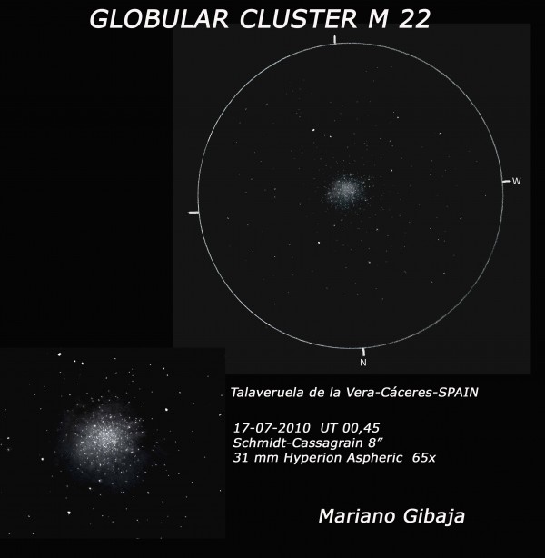 M 22: A Jewel of the Summer