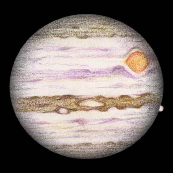 Jupiter Showing Off Its Spot