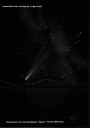 Comet West, East of the Milky Way