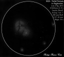 The Trifid Nebula Close to the Zenith