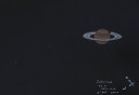 Saturn with Moons
