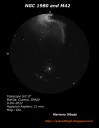 NGC 1980 and Messier 42
